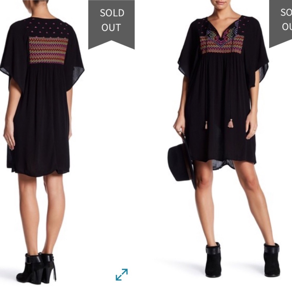 Love Stitch| Embroidered Shirt Dress